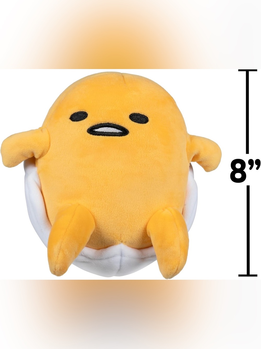 Gudetama Plush Toy - Yellow Egg Character
